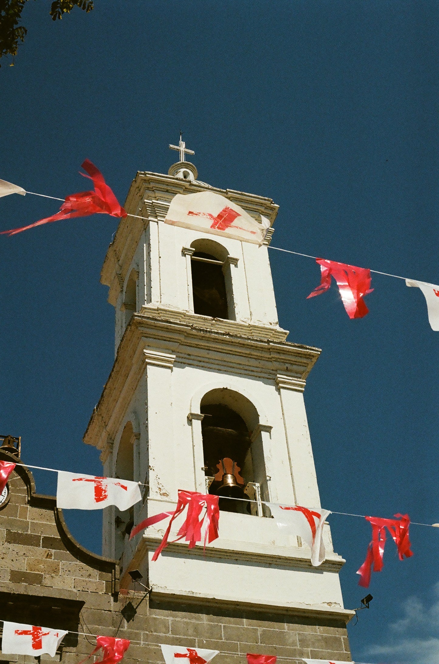 Church Bell Tolling in Mexico - Art Print